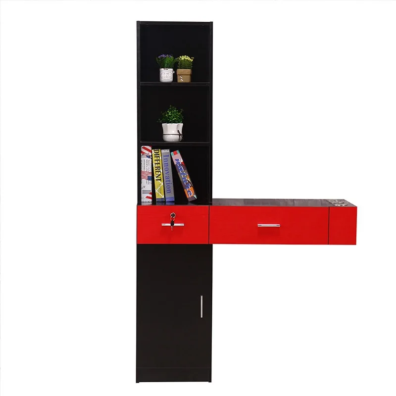 Barber shop special cabinets, salon tool shelves, beauty wall-mounted wall cabinets