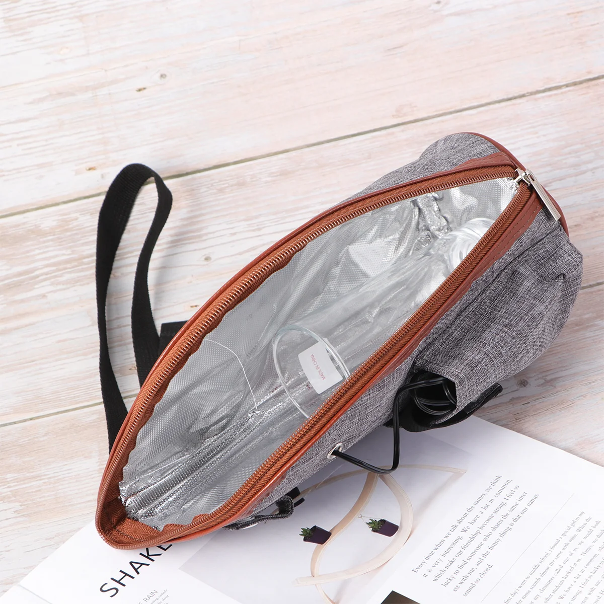 1 مجموعة الطفل زجاجة دفئا سخان ألياف الكربون التدفئة السريعة السفر سيارة USB العالمي زجاجة دفئا لعصير الحليب القهوة #6