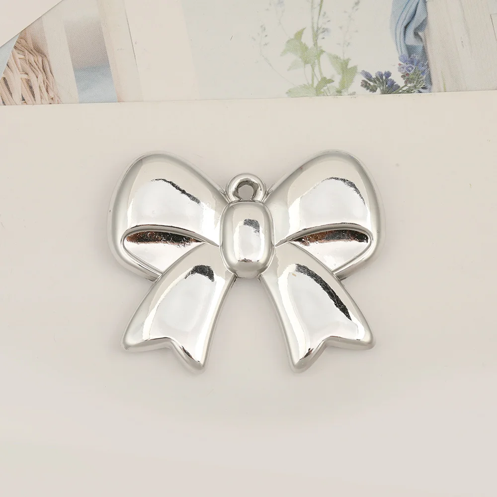 تصميم ودي-سحر أكريليك على شكل عقدة فيونكة ، دلاية تصنعها بنفسك ، إكسسوارات مجوهرات ، مصنوعة يدويًا ، الأشعة فوق البنفسجية ، تأثير CCB ، 44x55 ، 50 #! #4