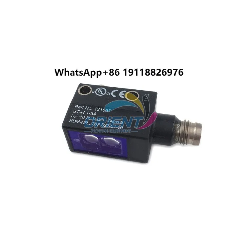 

Original New Photoelectric Sensor Reflex Sensor ZD.287-522-01-00 287-522-01-00 Sensor for Stahl Folding Machine Parts