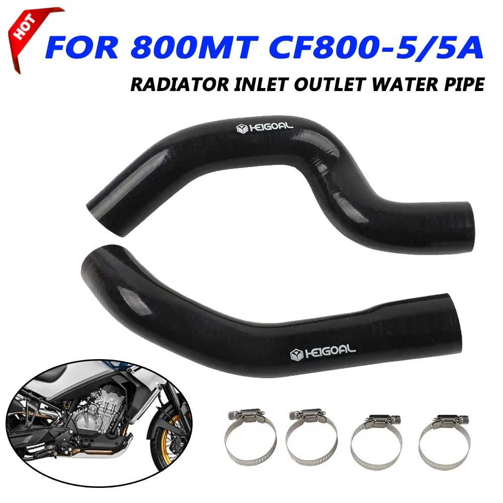 For CFMOTO 800MT MT800 800 MT 800 CF800-5/5A Motorcycle Parts Radiator Hoses Lnlet and Outlet Pipes Coolant Hose Kit with Clamp