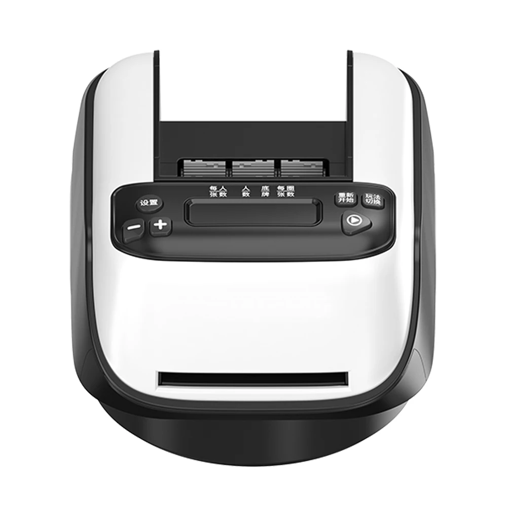 Vollautomatischer Poker Dealer Card Shuffler Card Dealer Machine Poker Shampoo All in One