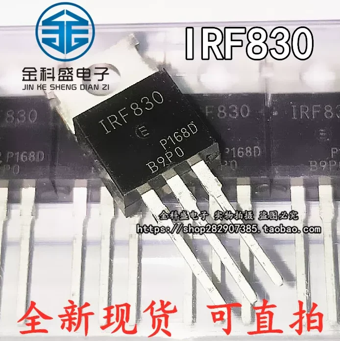 FreeShip 10PCS MOSFET 4.5A 500V TO-220 IRF830NPBF IRF 830 IRF830 Power