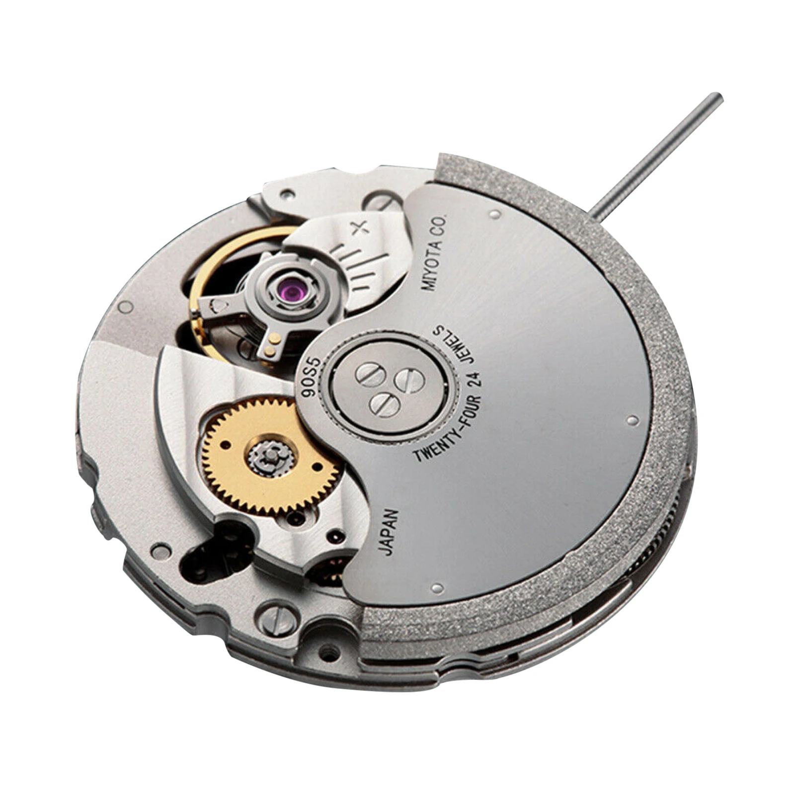 ميكانيكية أوتوماتيكية لحركة ساعة ميوتا / سيتيزن 90S5 بسمك 3.90 ملم و3 ملحقات ساعة يد لصانع الساعات