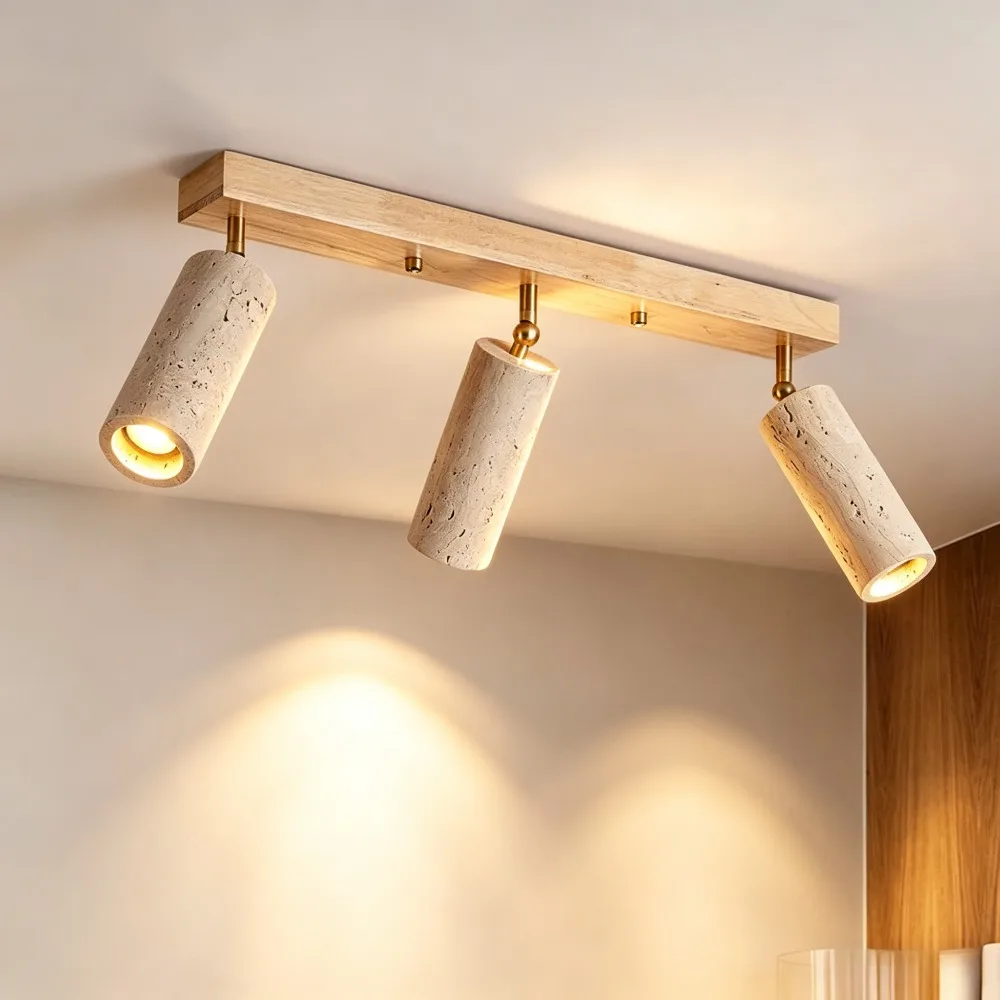 Vintage LED Ceiling Light Without Main Lights Hallway Dressing Room Clothing Lighting Fixtures Exposed Spotlights Ceiling Lamps