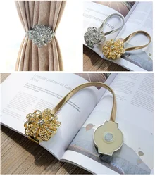 Flower Shape Magnetic Curtain Tieback Window Curtains Modren Home Decoration Curtains Buckle Curtain Accessories