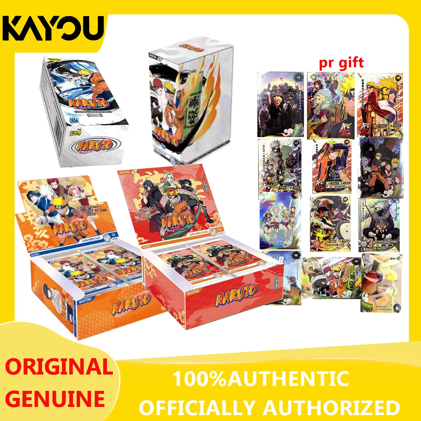 

KAYOU NARUTO Smriti Collectible Cards Earth Scroll 001 SEA Series 2 Official Licensed Anime Trading Cardsfor Fans Hobby Gift