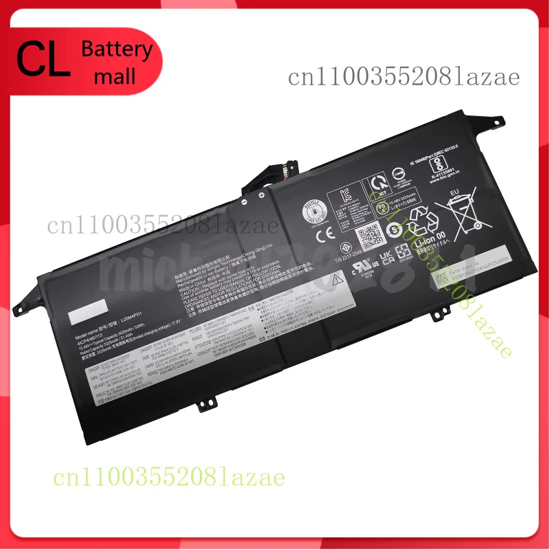 

Оригинальный аккумулятор L20M4PD1 для Lenovo ThinkBook 13x G1 Plus G2 L20D4PD1 5B11B65325