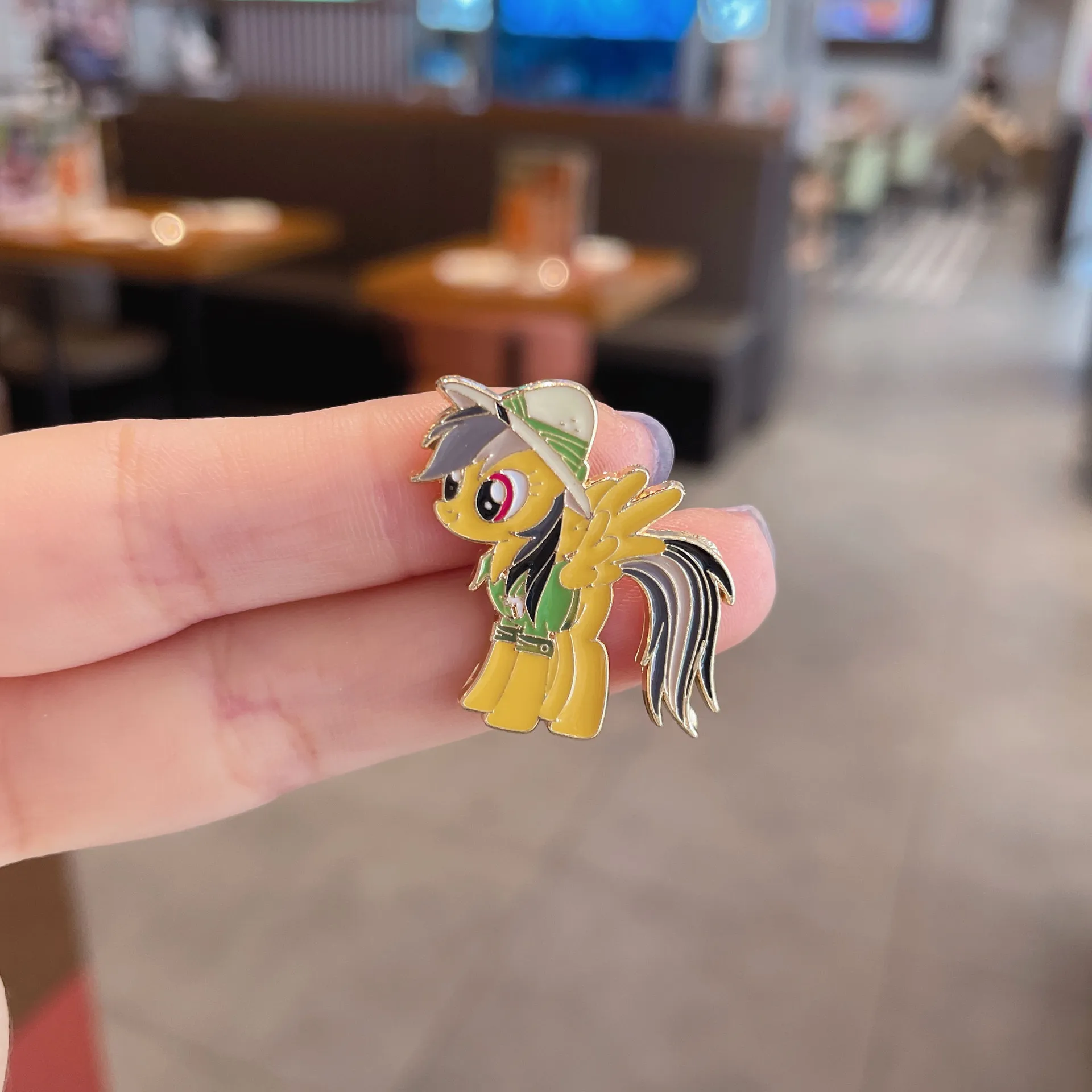 Süße Mähne 12 mein kleines Pony fehlerhafte Emaille Pins Anime Revers Abzeichen Brosche für Schmuck Zubehör Kinder Geschenke Broschen für Frauen