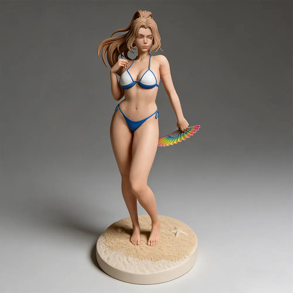 1/24 Sexy Girl Resin Model Kits GK Miniature 3D Printed Gray Model Figurine DIY Doll Model Unassembled And Unpainted
