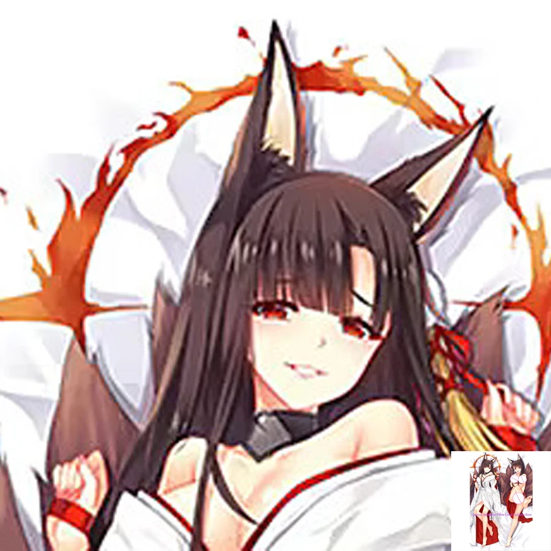 

Anime Pillow Cover Dakimakura Akagi 2 Side Printed Hugging Body Pillowcase Cushion Cover Bedding Decor