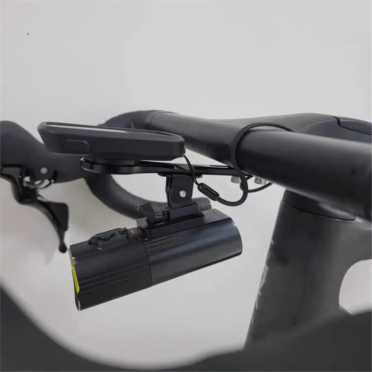 

T34C Aluminum Aero Integrated Handlebar Road Bike Computer Mount