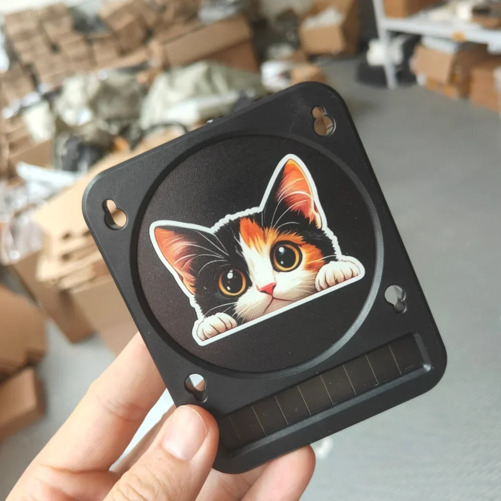 Car Accessories Various Styles Cartoon Pattern Solar Powered LED Multifunctional Colored Lights,Atmosphere lights,Warning Light