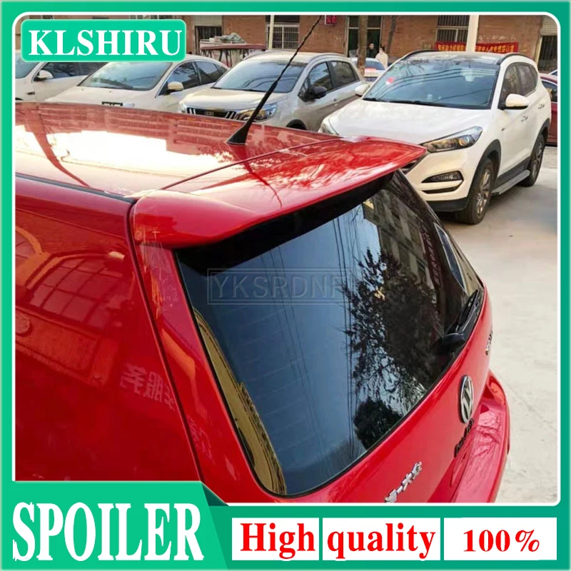 For Volkswage VW Golf 4 IV MK4 Standard and R32 2004-2008 ABS Unpainted Grey Back Windshield Spoiler