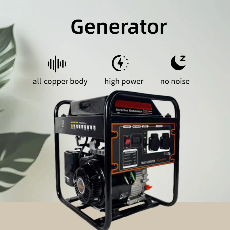 Electric Generator 3kw 5kw 8kw Portable Power Generator 220v 110v Alternator Engine-generator Dynamo Inverter Generators Petrol