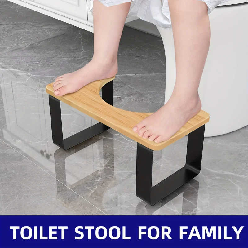 Custom.Ergonomic Toilet Stool Seniors - Non-Slip, Portable Step Squatty Potty Aid to Prevent Constipation & Posture,