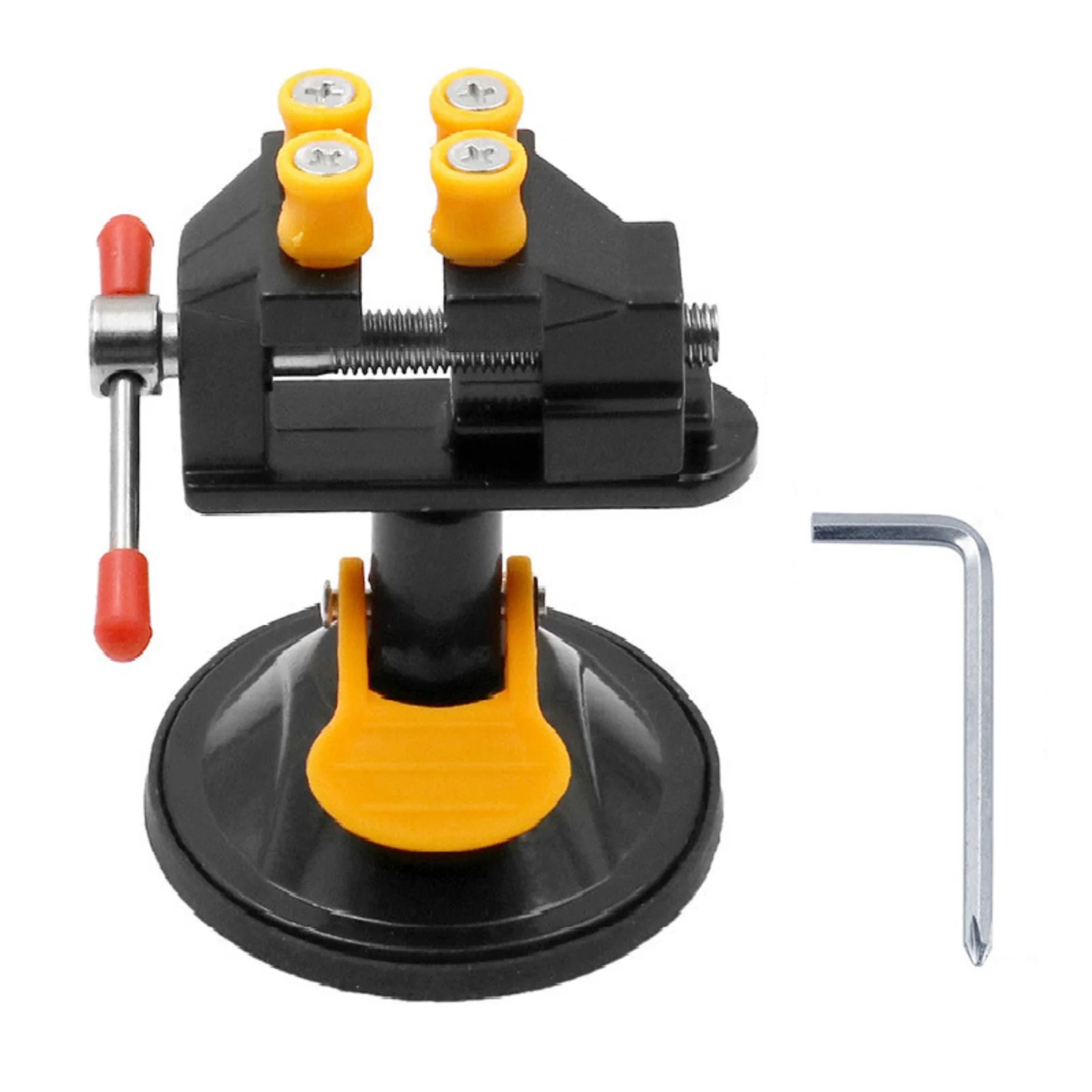 Suction Cup Design Table Clamp featuring Reliable Grip and Full Rotation Functionality Tailored to Craftsmen\\\\\\\'s Needs