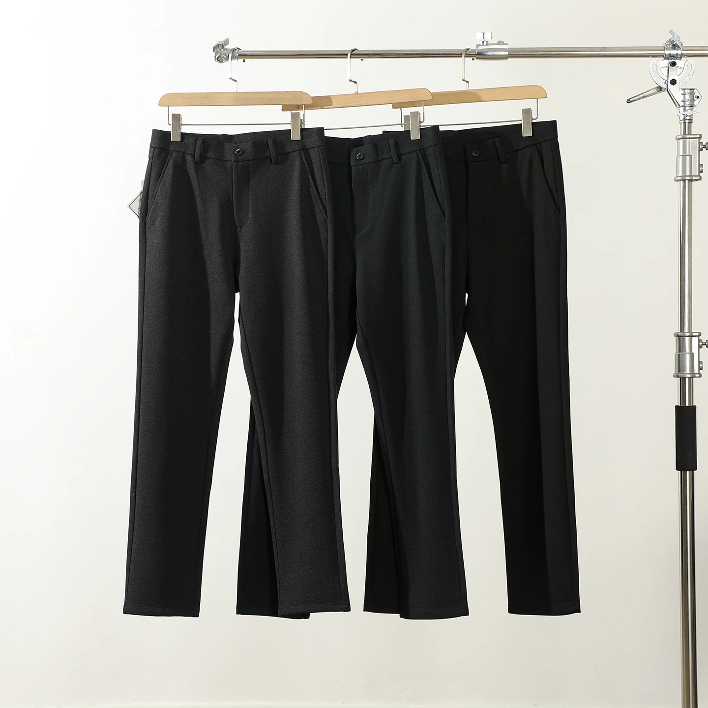 

Мужские повседневные брюки из смесовой шерсти, утепленные, прямого кроя, удобные, универсальные, осенне-зимние, для отдыха