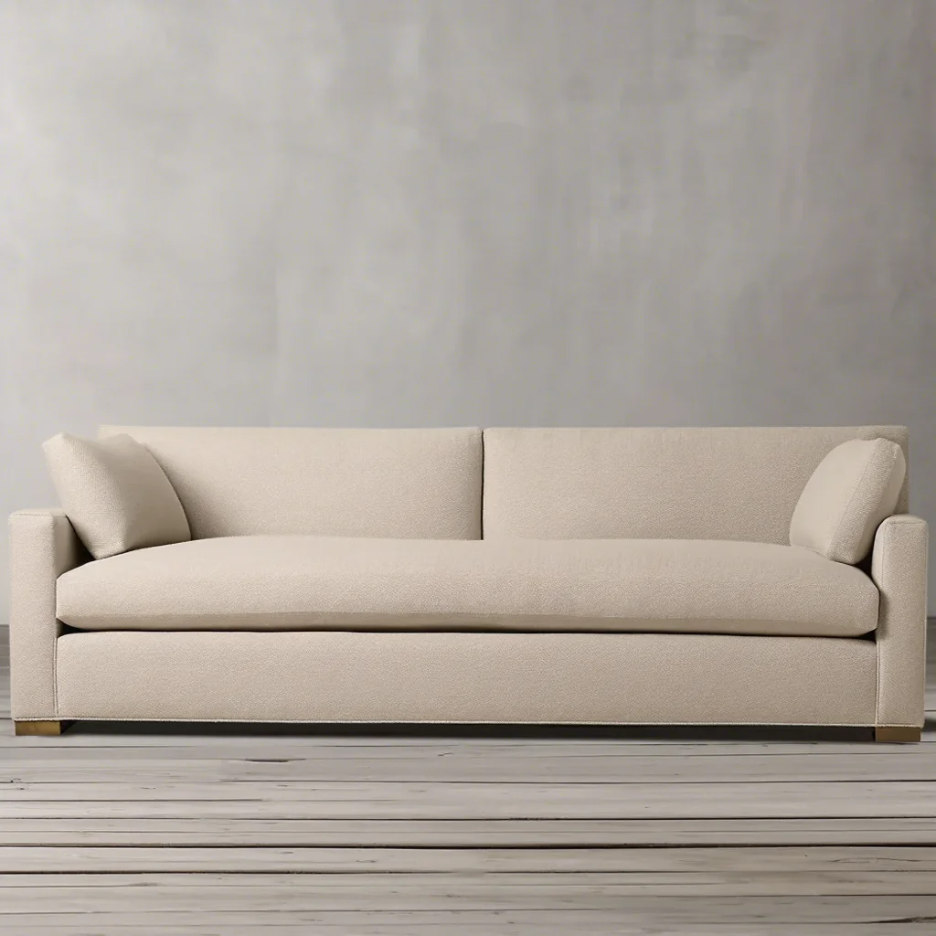 

Modern Luxury Two-Seater Fabric Sectional Sofa Set Convertible Sponge Bed with Corner Feature Indoor Living Room Mall Apartment