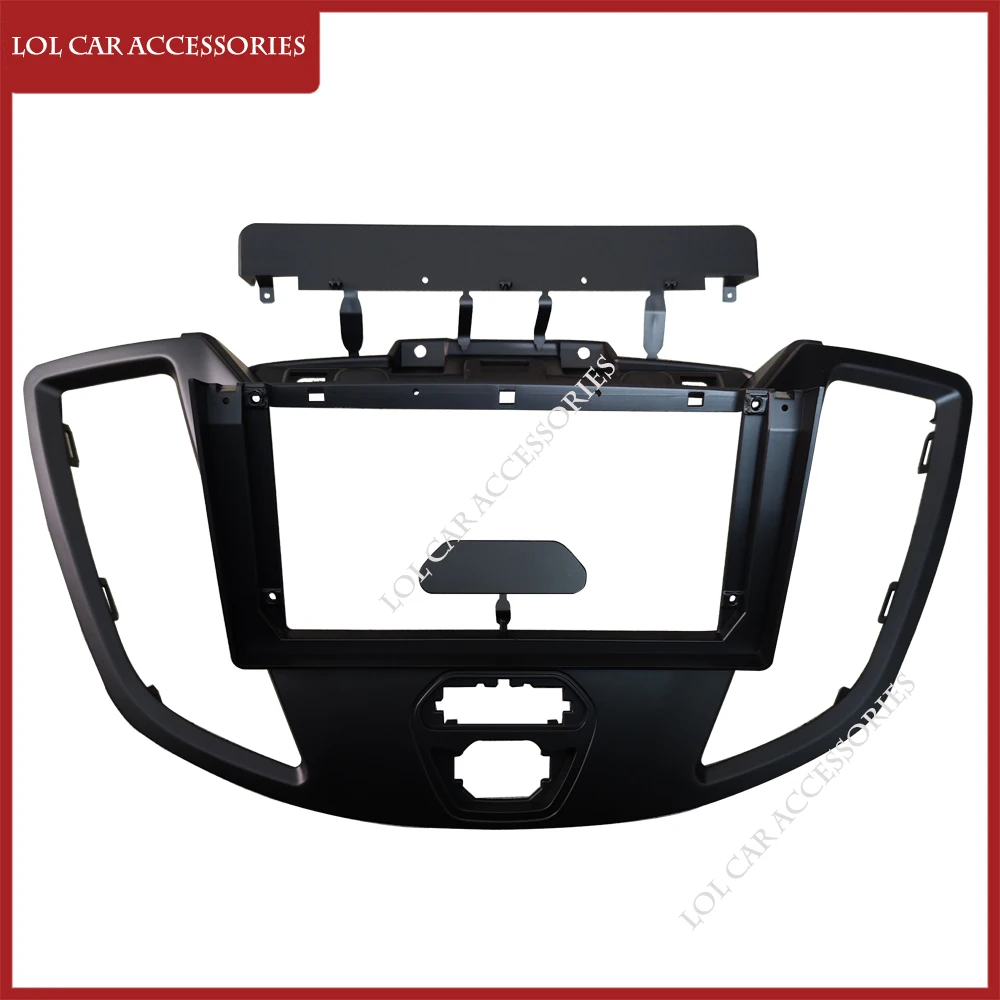 9 Inch For Ford Transit 2015-2018 Car Radio Android MP5 Player Stereo Casing Frame 2 Din Head Unit Fascia  Dash Board Cover