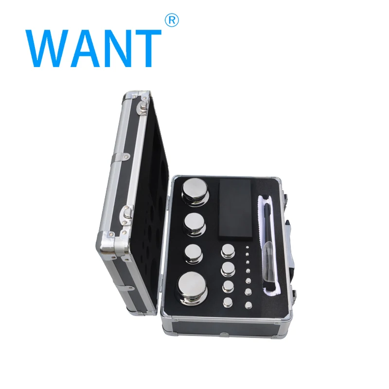 E2 F1 F2 M1 Class 1mg-2kg Class Weight Box Stainless Steel Calibration Weights