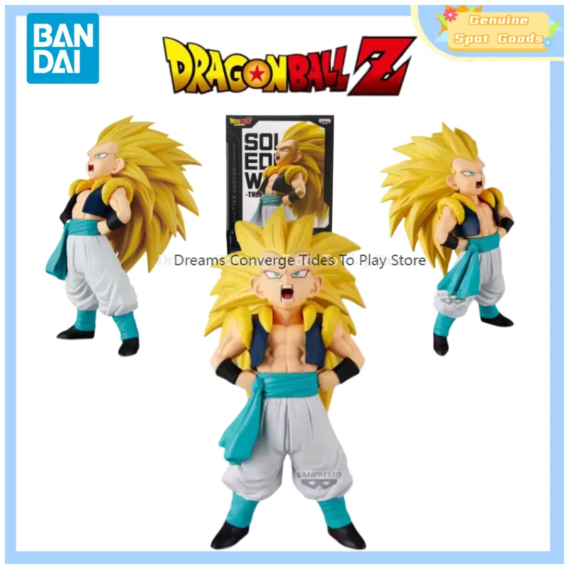 

Подлинная Bandai Dragon Ball SOLID EDGE WORKS Super Saiyan 3 Gotenks, аниме-фигурки, модель, подарок для игрушек, хобби, детей