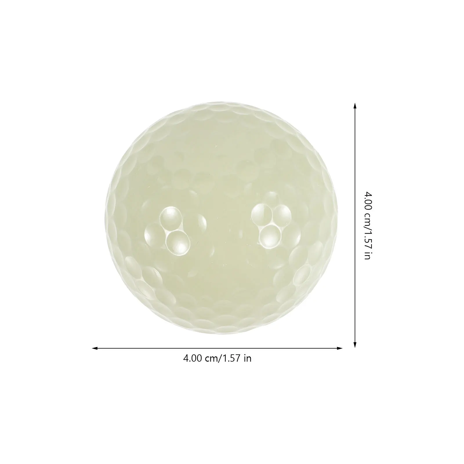 

INOOMP 4pcs Glow in The Dark LED Golf for Night Training Men Women Kids