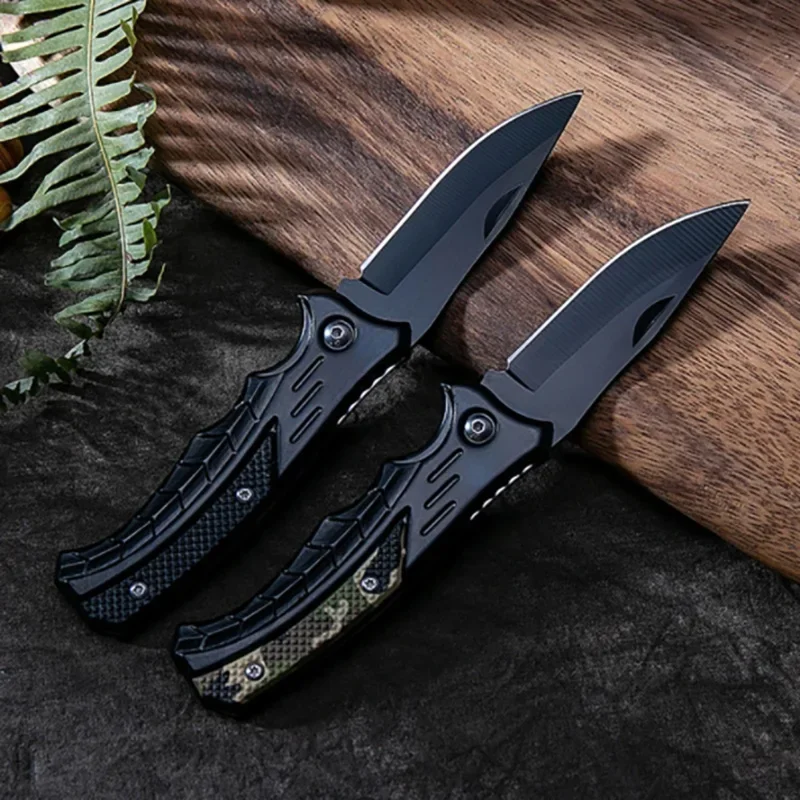 Stainless Steel Folding Knife Fillet Knife Fishing Boat Fishing Accessories with Easy To Carry Camping Meat Cutting PP Handle