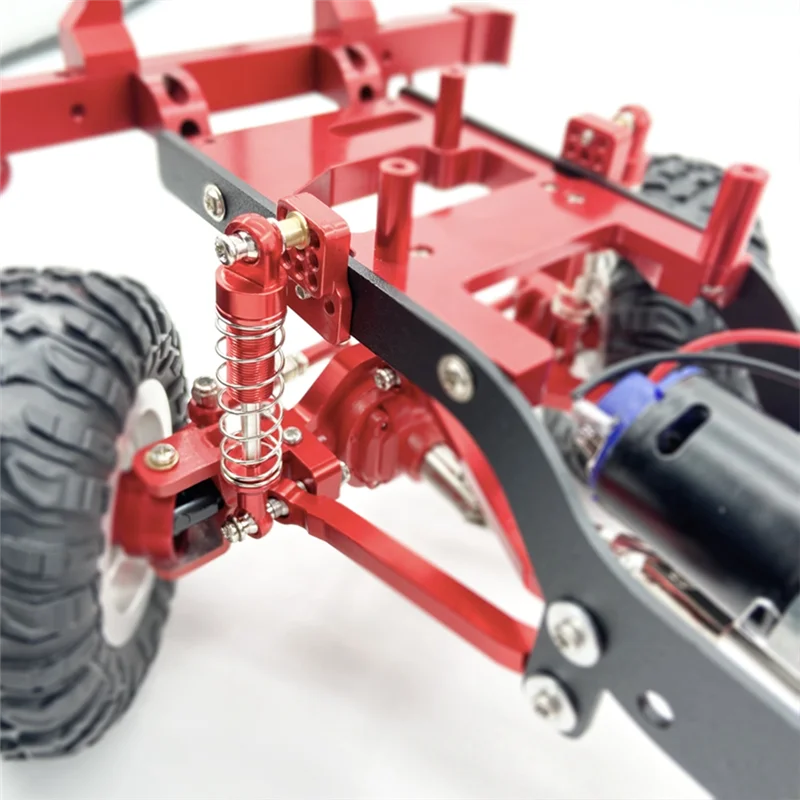 Metal Servo Mount Bracket Beam Crossbeam Set for WPL C14 C24 B14 B24 MN D90 MN99S RC Car Upgrades Parts Accessories,2