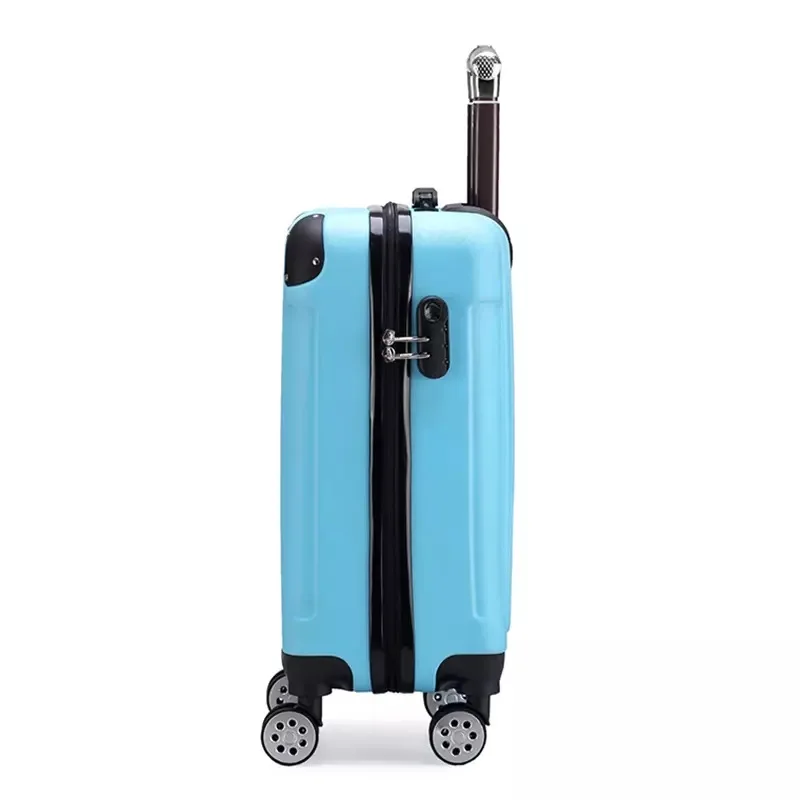 20/24 inch ABS suitcase on wheels Women fashion travel luggage Cabin trolley box men's rolling luggage carry-ons rode suitcase