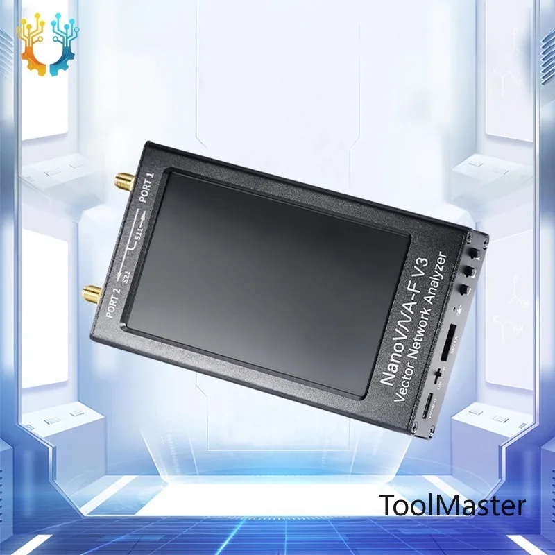 【2026】NanoVNA-F V3 Antenna Analyzer - 801-Point Scan & S21 65dB Dynamic Range