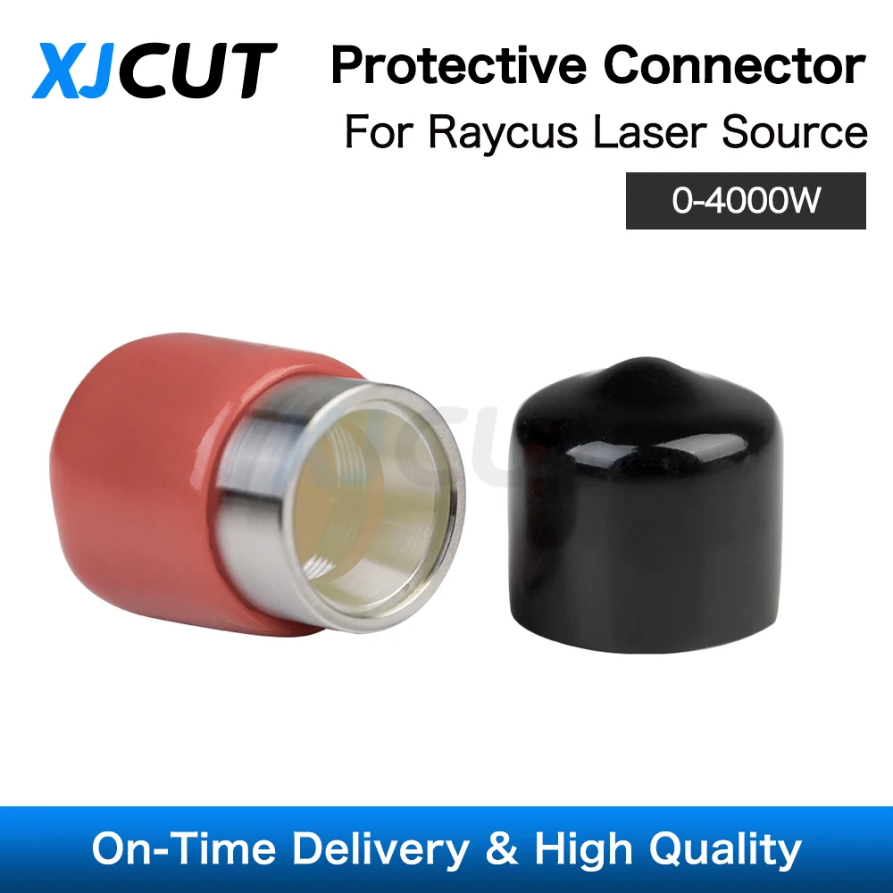 

XJCUT Raycus Output Connector Protective Lens Group QBH Proterctive Windows 0-4kW for Raycus Fiber Laser Source Cable