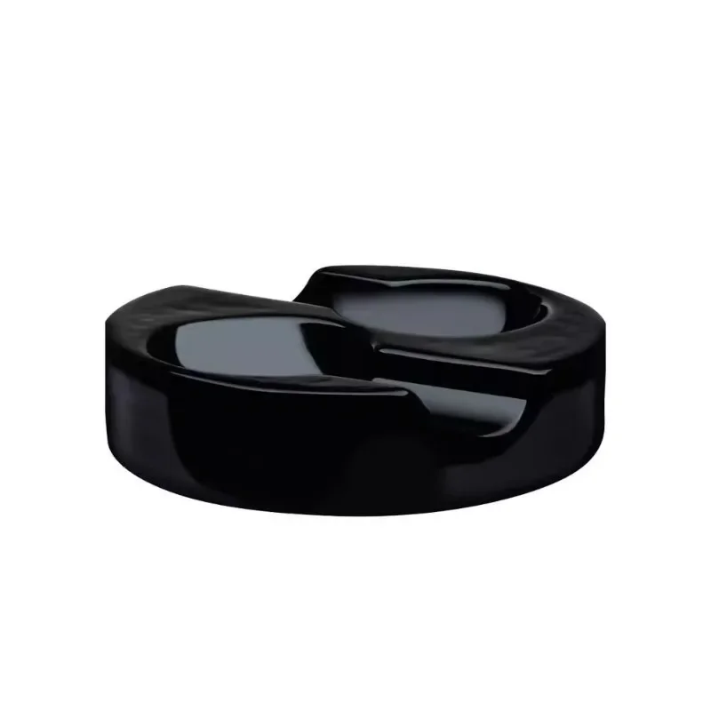 

Crystal glass ashtray, model room decorative ornament gifts