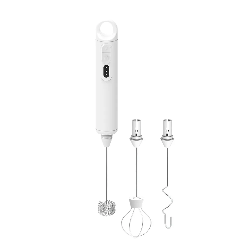 New Electric Foamer, Wireless Portable Handheld Milk  USB Multifunctional Egg Beater Coffee