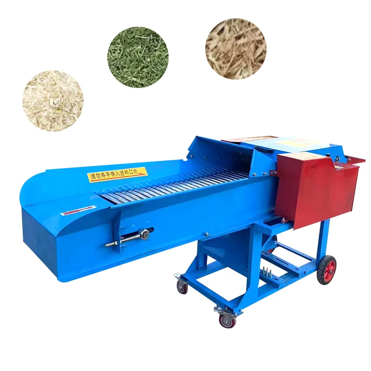 Cattle Sheep Grass Crushing Breeding Equipment Electric Diesel Gasoline Hay Cutter Silage Chopper