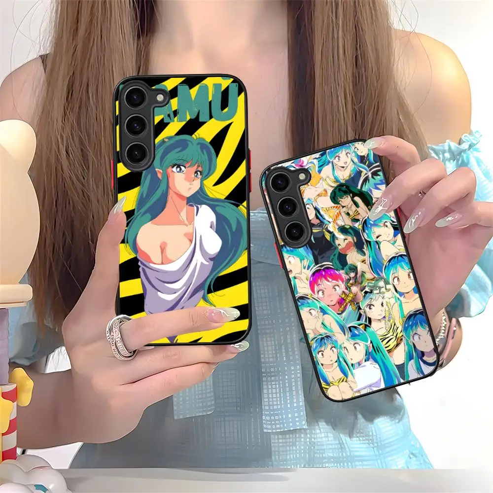 

Чехол для мобильного телефона Urusei Yatsura Lum для Samsung Galaxy S25 S24 S23 S22 S21 Plus FE Ультрацветный силиконовый чехол Роскошный чехол