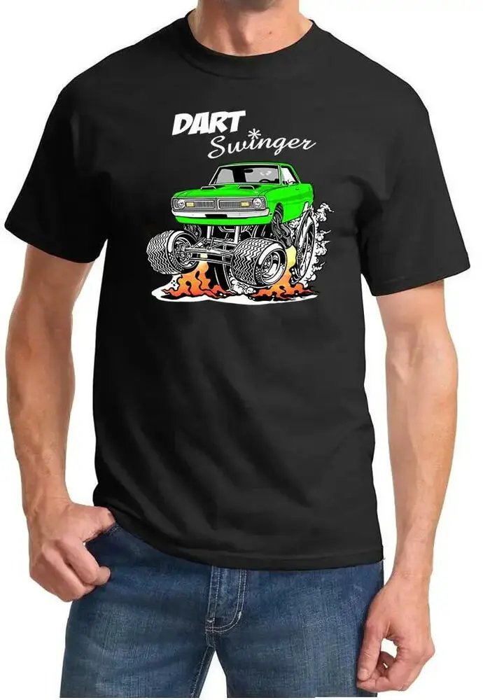 1970 1971 DART SWINGER RAD RIDES CARTOON DESIGN TSHIRT NEW