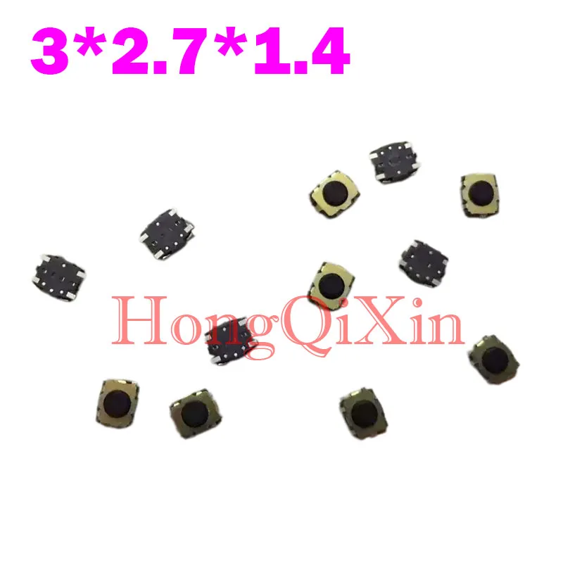 10 PCS/LOT   Dimensions: 3 x 2.7 x 1.4 Automotive Remote Control Tactile Switches ALPS Micro-Miniature SMD Car Buttons  IC Elect