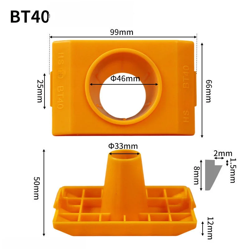 CNC Tool Storage Bag for bt40 Tool Cover Reinforced PP Material 360 Degree Full Protection Tool Holder As The Picture
