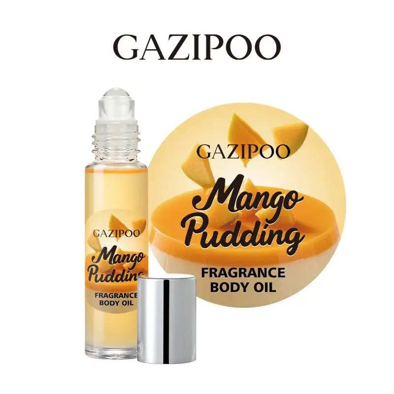 Mango Pudding Roll-On Fragrance Oil Long Lasting Women's Fragrance Body Oil Portable Mini Fragrance For Daily Use
