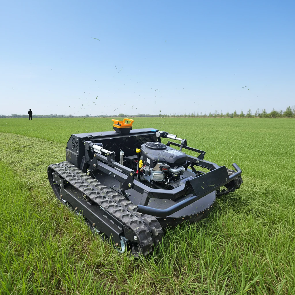 

Cheap Price RC Crawler Lawn Mower Hot Sale Remote Control Mower for Garden Farm Yard