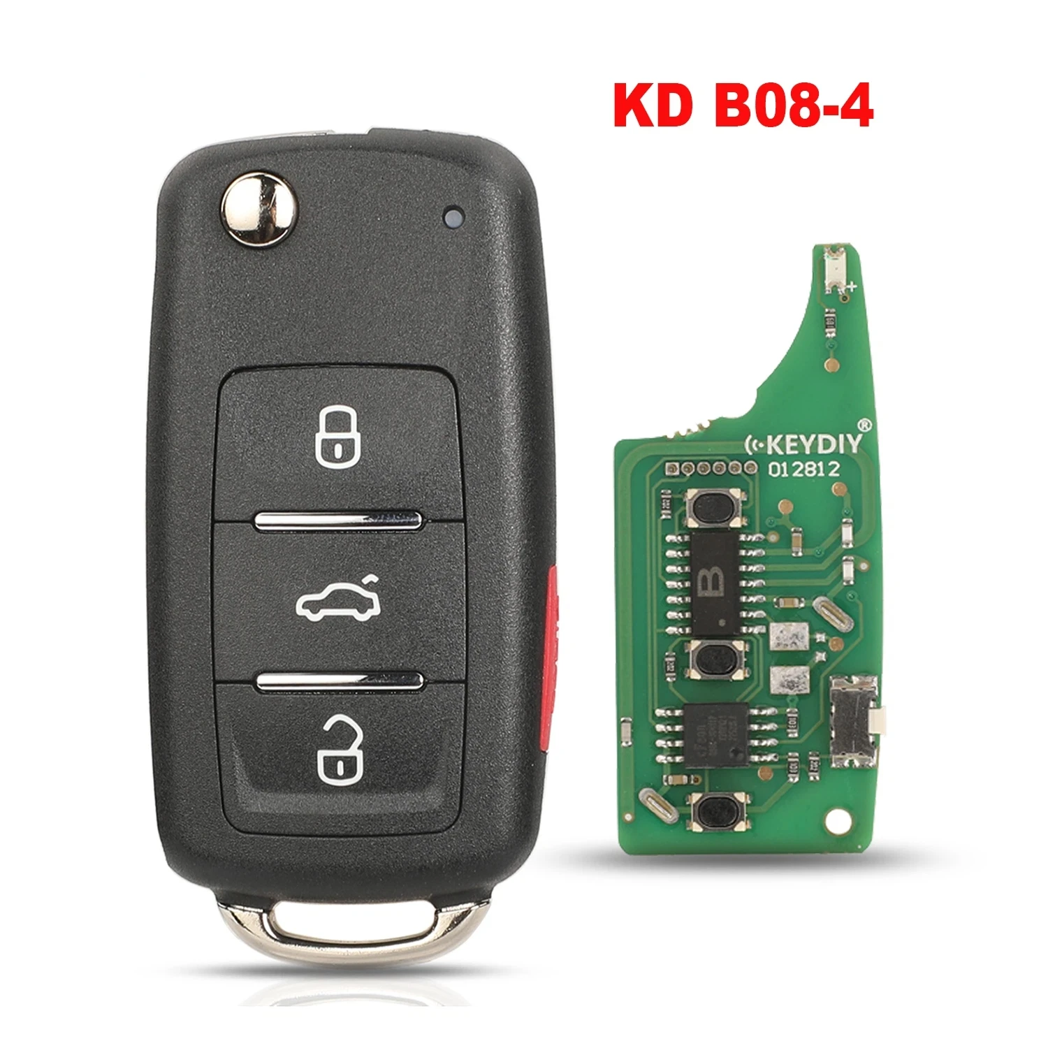 KD Key B08-4 For B Series KD Smart Key Remote For B08-4 VW KD-X2 KD900 Mini KD URG200 KD200 KEYDIY