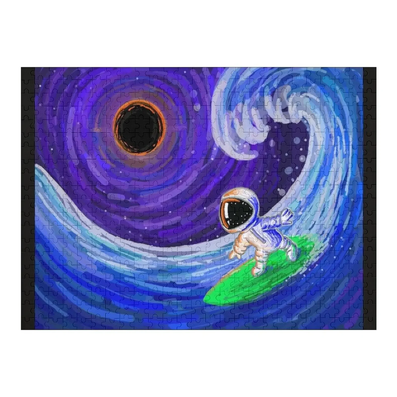 

Пазл Surfing the Warped Tide, персонализированный подарок, детский пазл