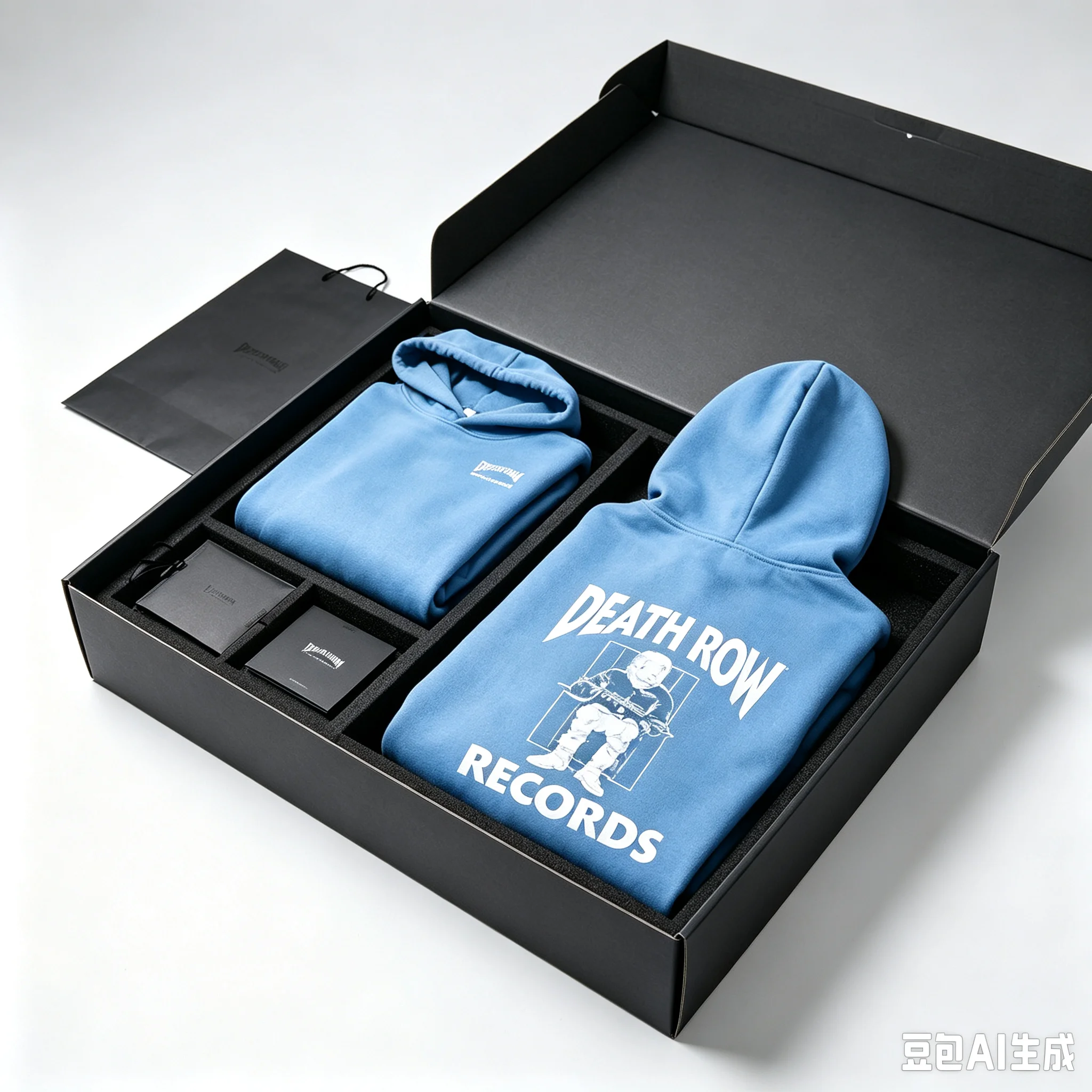 Death Row Records Hoodies Frühling Herbst Fleece Hoodie Pullover Mode Herren Damen Lose Kapuzenpullover Hip Hop Streetwear Top – Detail 7