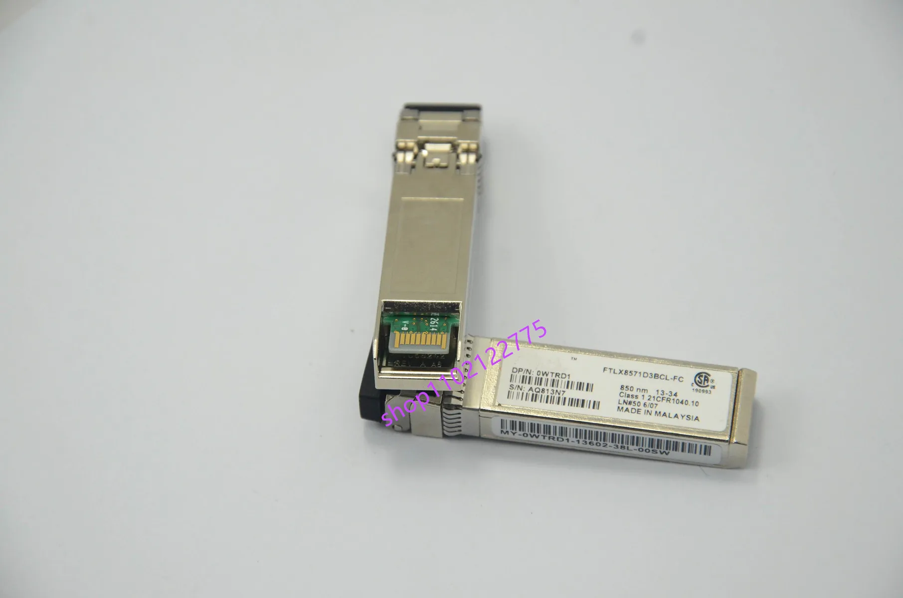 Module Switch 10GB/FTLX8571D3BCL-FC/850NM SFP+/0WTRD1/DE/Network Adapter Switch Module 10g Sfp