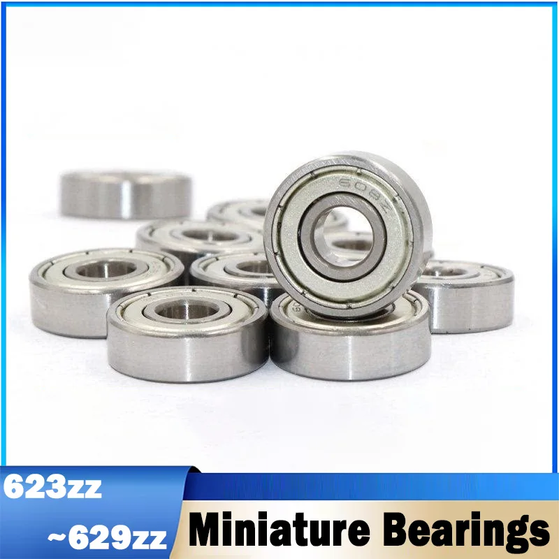 Miniature Bearings 623ZZ/624ZZ/625ZZ/626ZZ/627ZZ/628ZZ/629ZZ Deep Groove Mini Ball Bearing