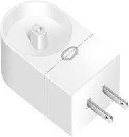2-in-1 Wall Electric Toothbrush Charger for Most Oral-B and Braun Models (Excludes IO 7/8/9/10 Series and Sonic Pulse Series)