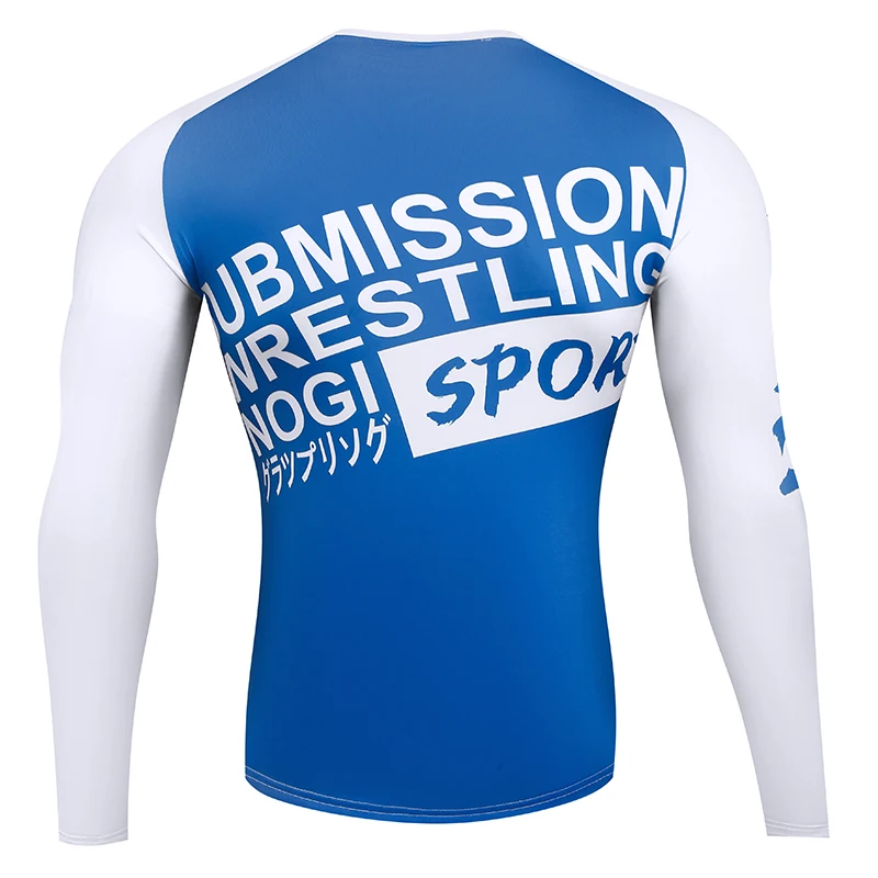 Men Compression Long Sleeve T Shirt Men Sportswear Gym Fitness Clothing Workout Training Sport Rashgard Running T-shirt Men