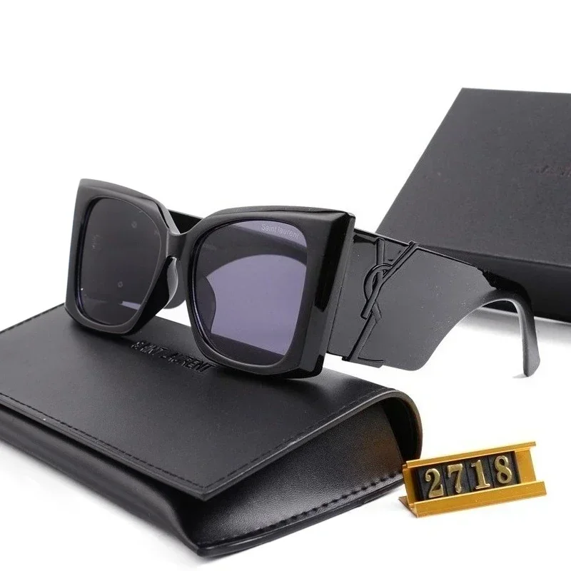 

‌2025 New Cat Eye Polarized Sunglasses Women HD UV400 Protection Retro Oversized Frame Fashion Luxury Designer Chic Streetwear