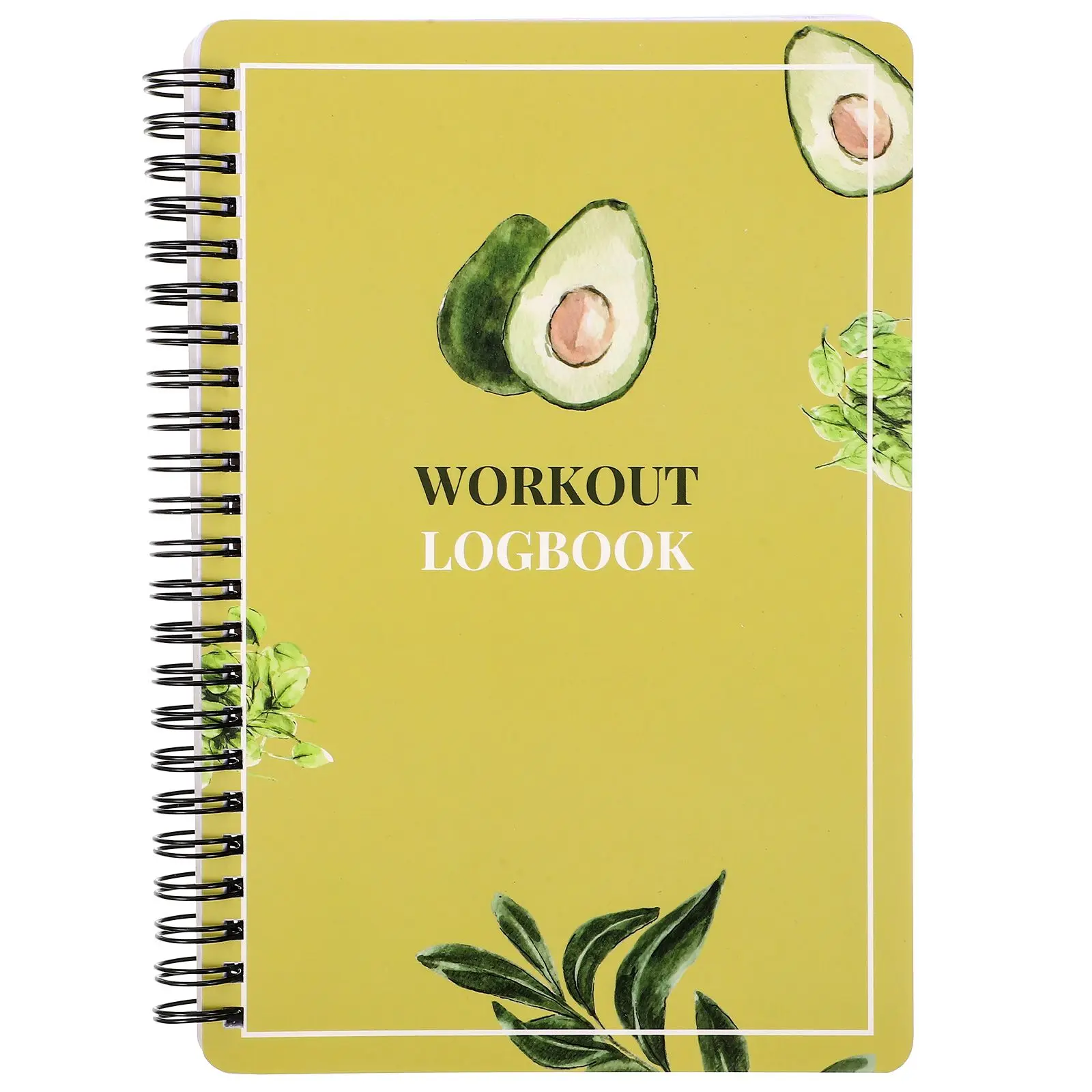 Daily Fitness Log Workout Tracker Journal Gym Diary Exercise Planner Sturdy Notebook For Women Men Home Use